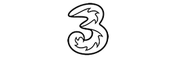 Tre logotyp
